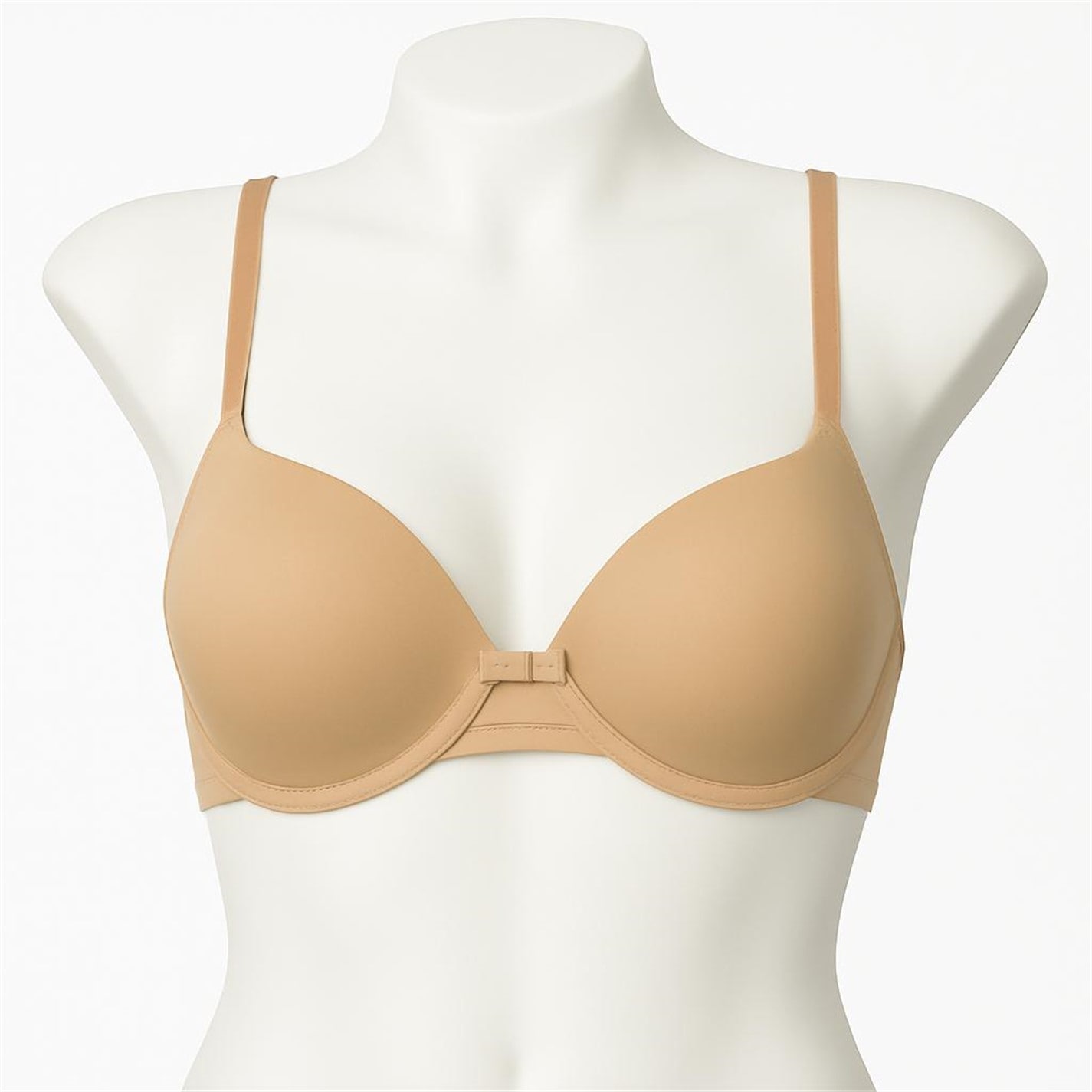 Valbonne OYSTER/CAMEL UNDERWIRED 2 PACK SMOOTH T-SHIRT BRA - 3