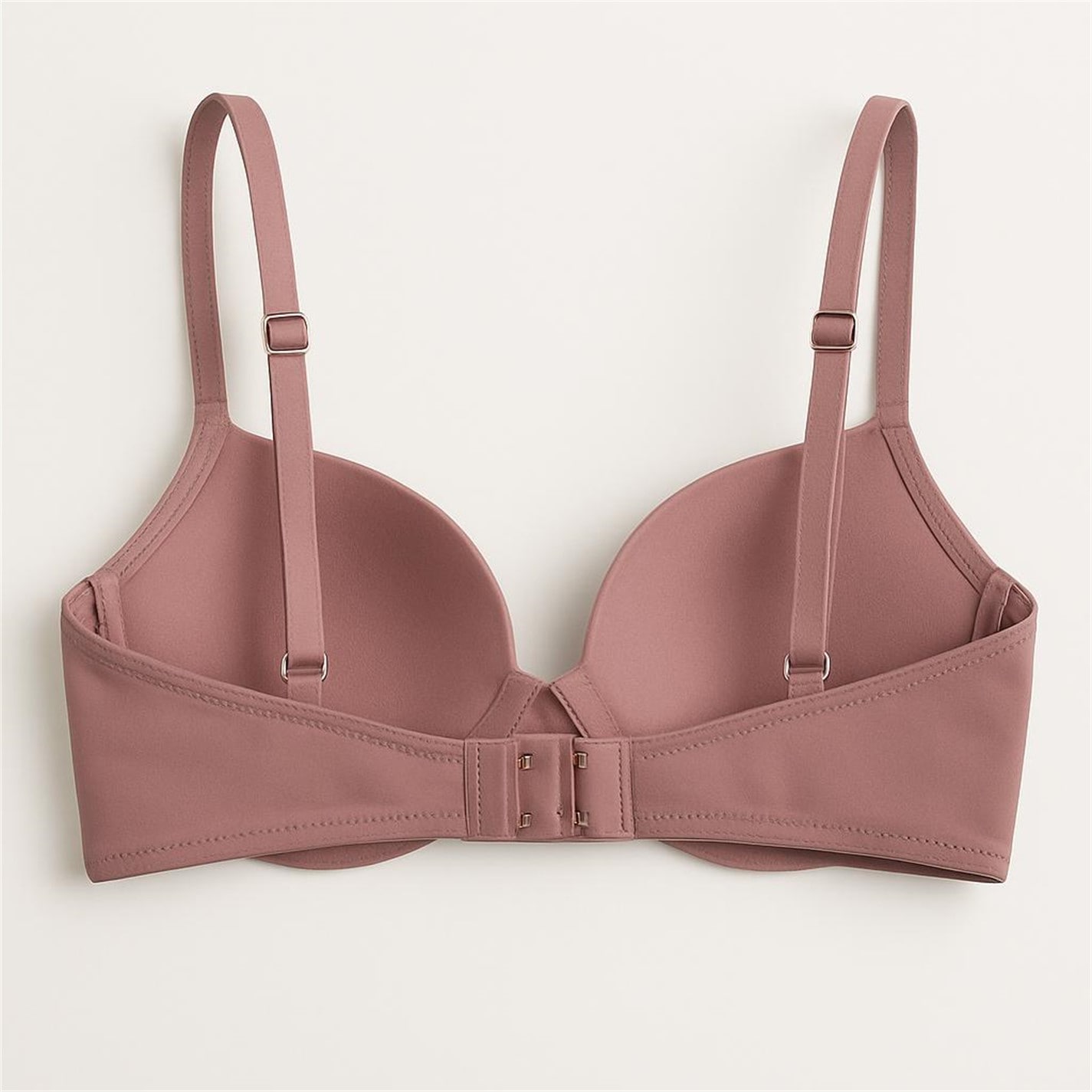 Valbonne MOCHA/DK BRN UNDERWIRED 2 PACK SMOOTH T-SHIRT BRA - 3