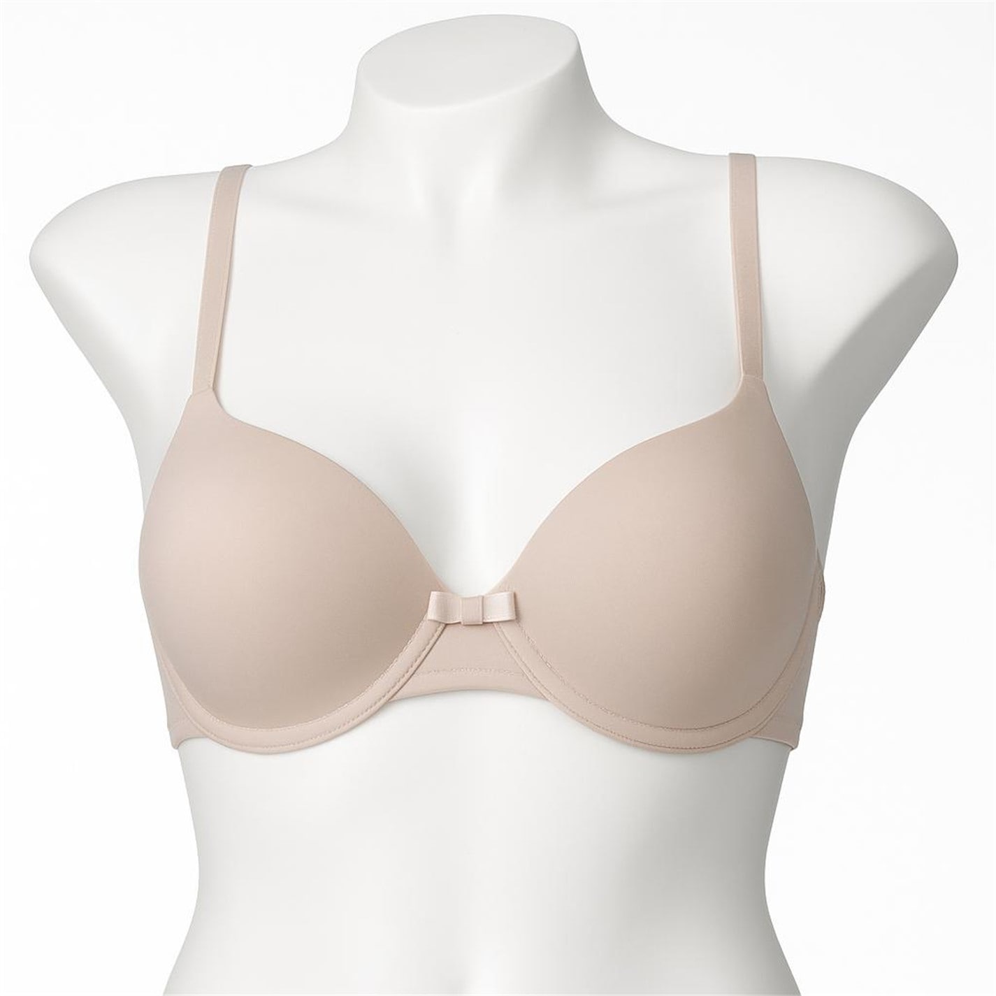 Valbonne TAUPE/MOCHA UNDERWIRED 2 PACK SMOOTH T-SHIRT BRA - 3
