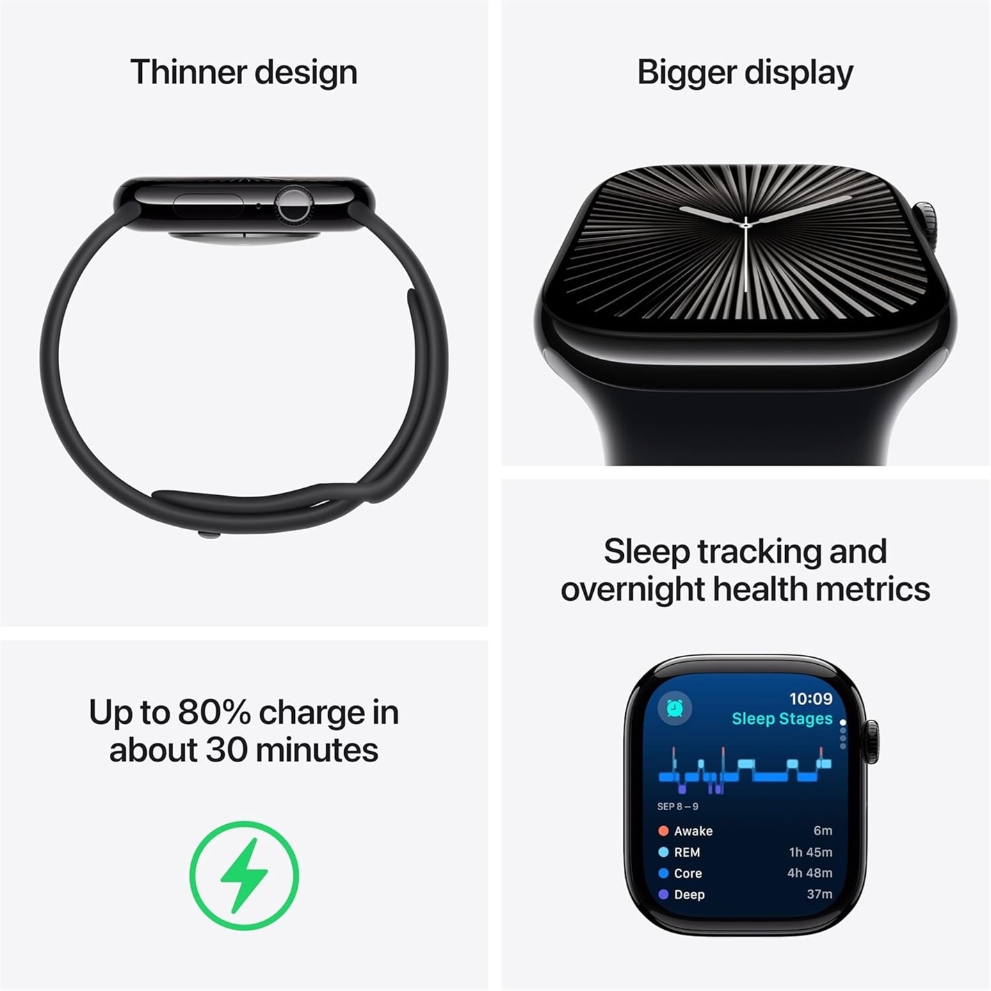 Apple Apple Watch Series 10 GPS 46mm Sport Band - 3