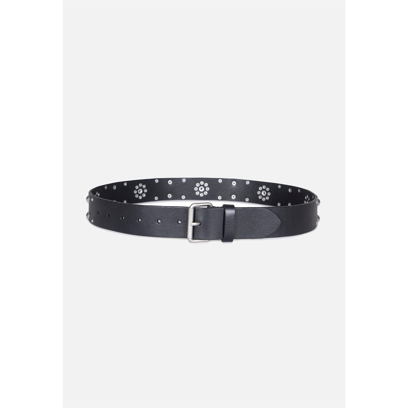 AllSaints All Leather Belt Ld99 - 2