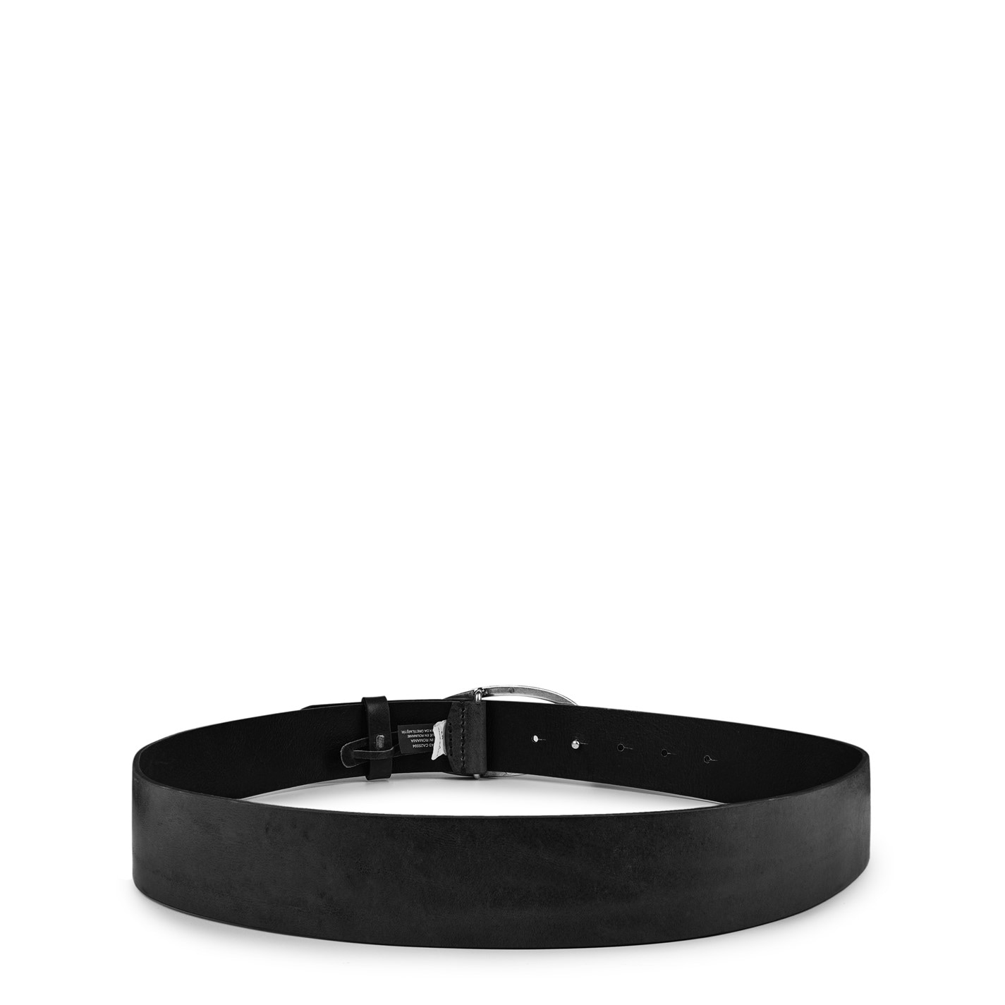DIESEL D Buckle Leather Belt - 4