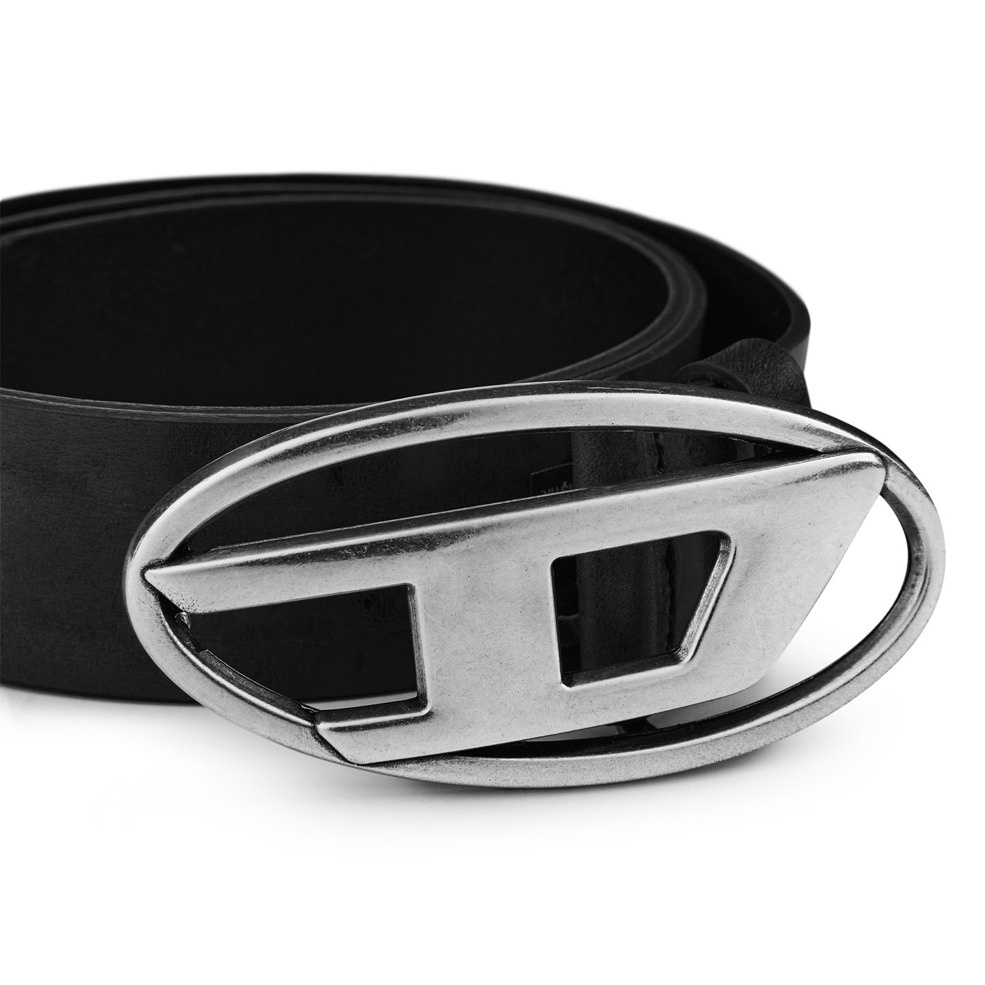 DIESEL D Buckle Leather Belt - 5