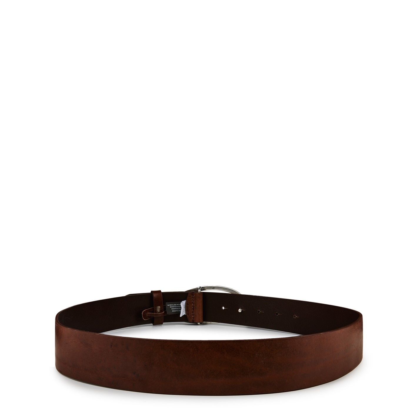 DIESEL D Buckle Leather Belt - 3