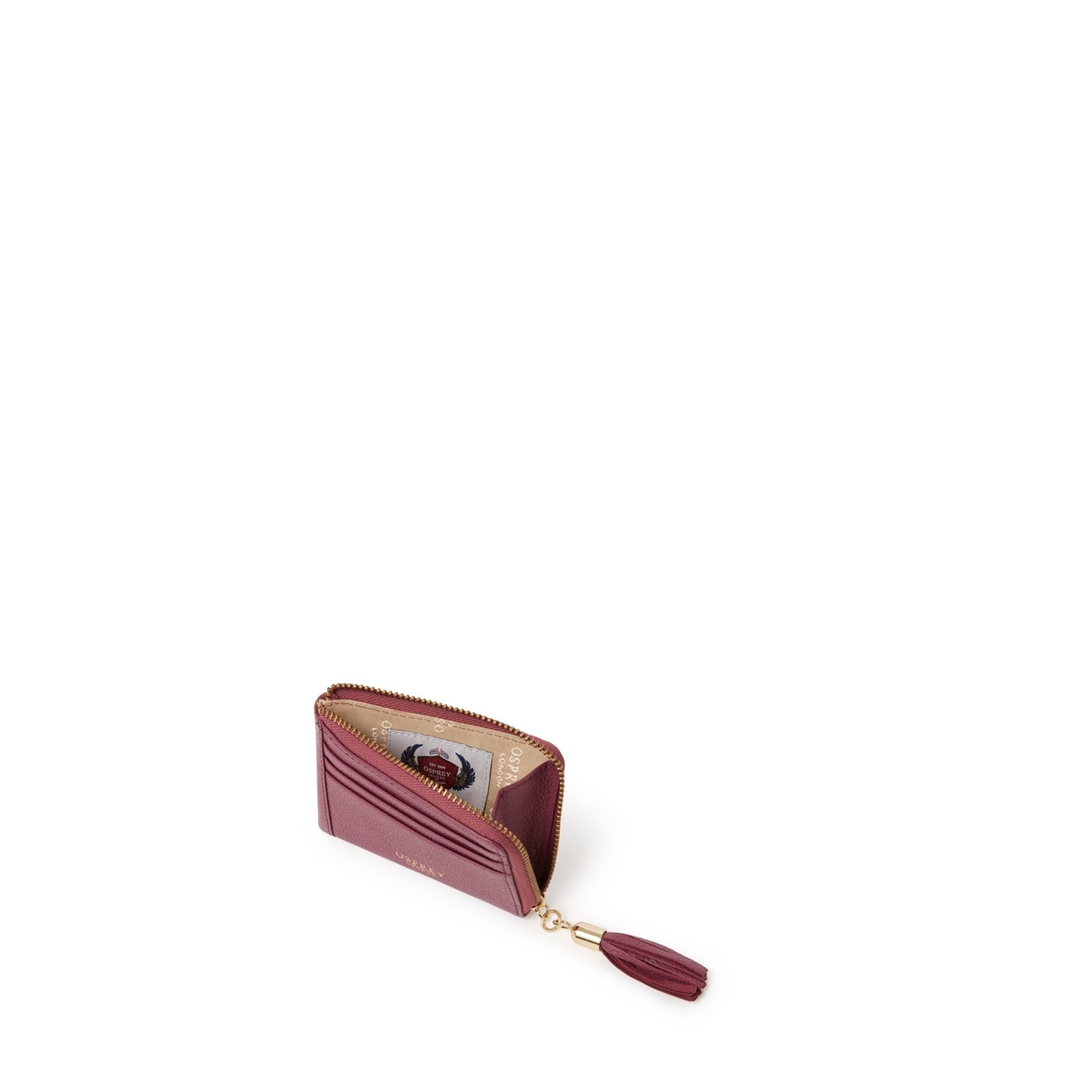 Osprey London OSPREY LONDON Marie Leather Coin Purse - 2