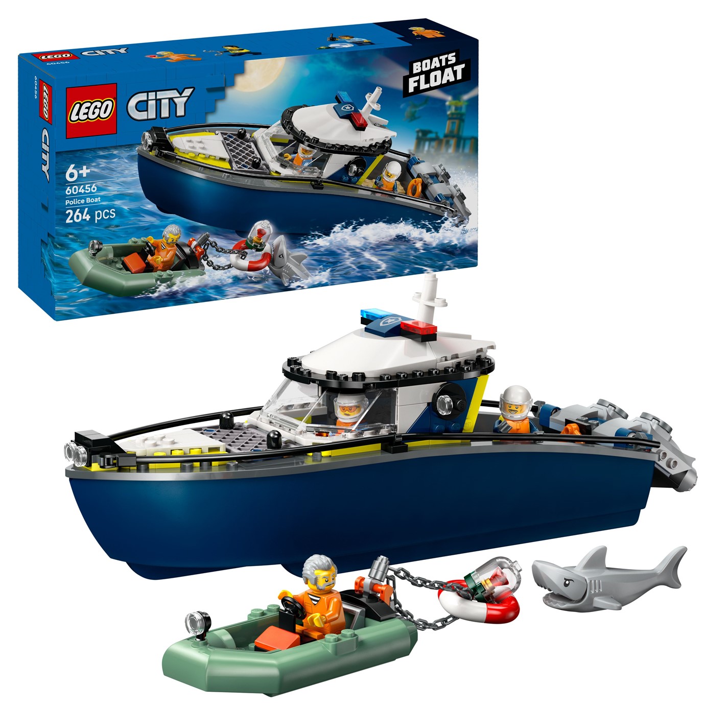 LEGO Police Boat 9136466