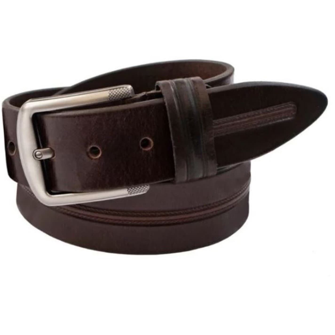 PRIMEHIDE Leather Men’s Leather Middle Profile Belts - 2