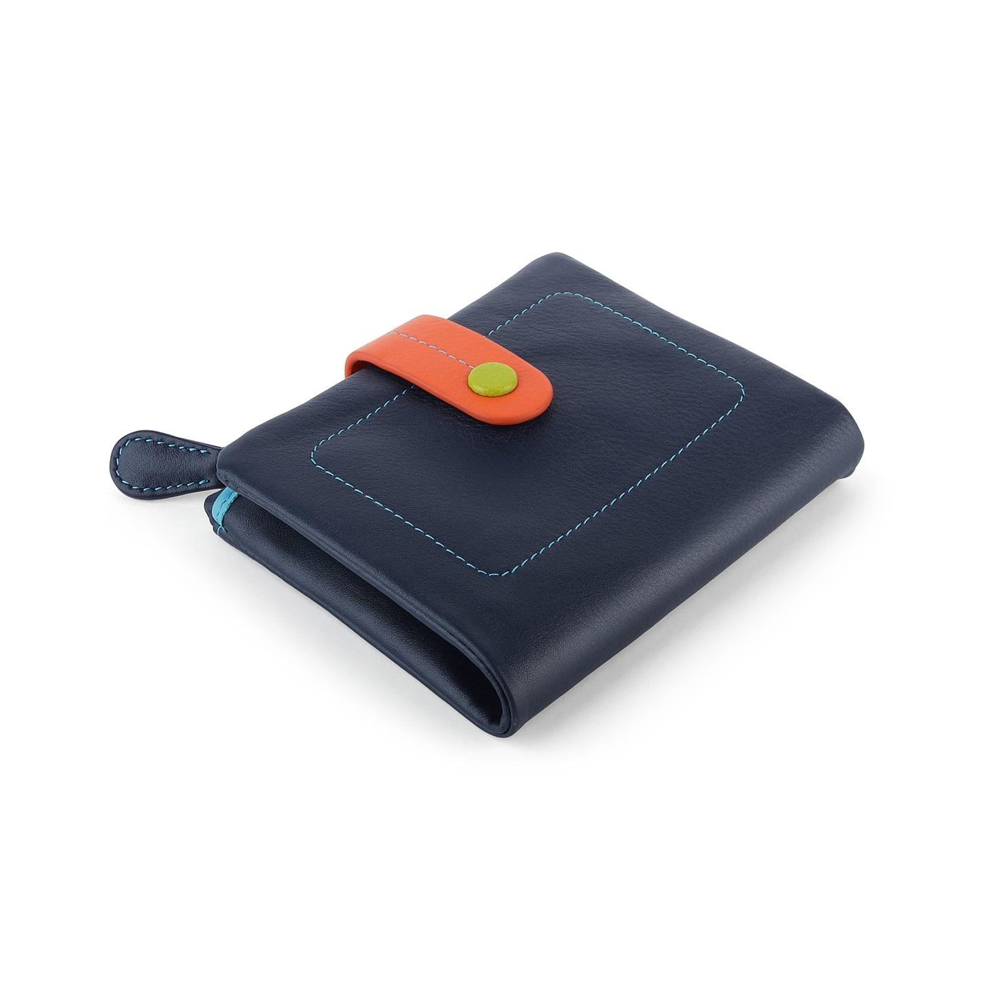 PRIMEHIDE Leather Capri Multicolour Small Soft Purse Camerelle - 4