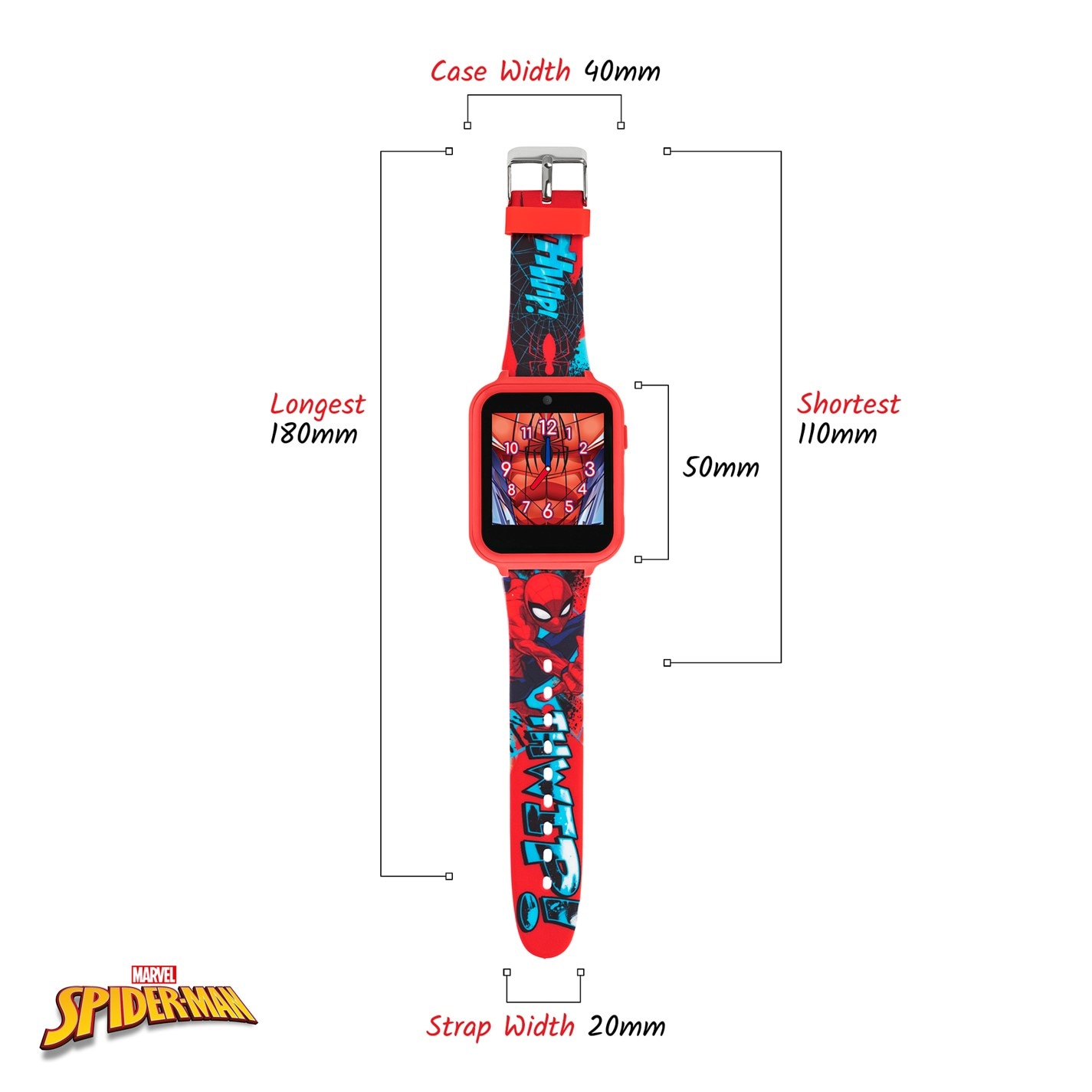 Marvel Comics Spiderman Smart Watch - 6