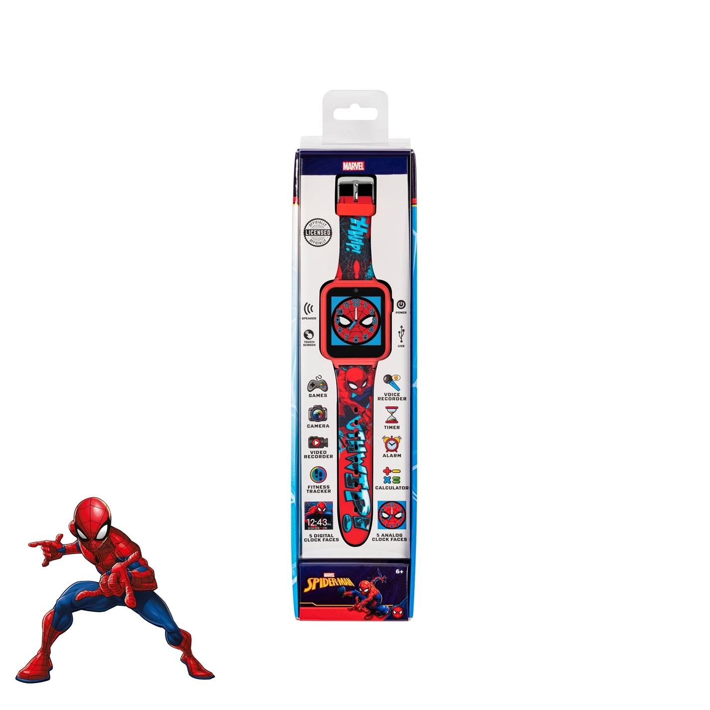 Marvel Comics Spiderman Smart Watch - 8
