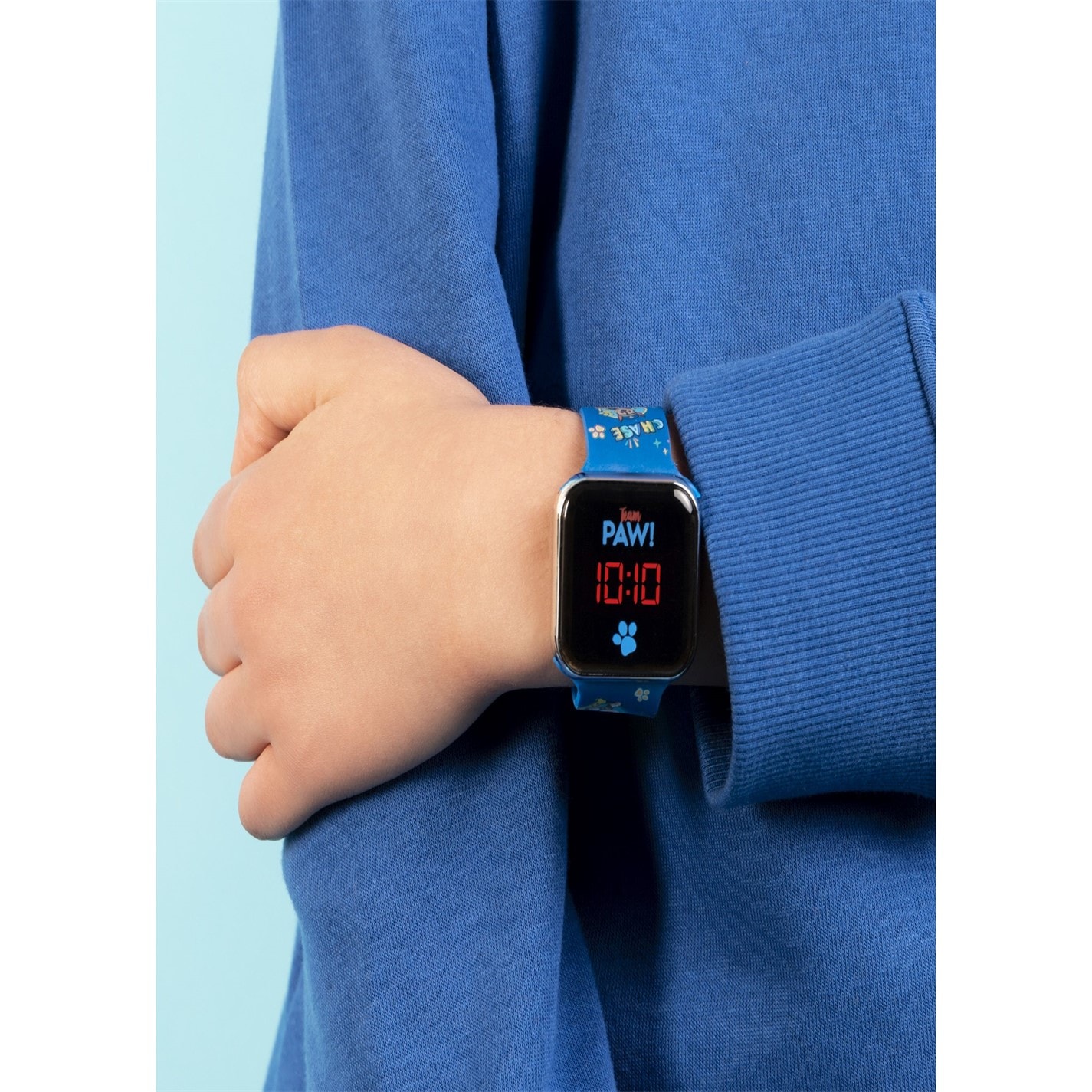 Disney Nickelodeon Paw Patrol Blue Strap LED Watch - 2