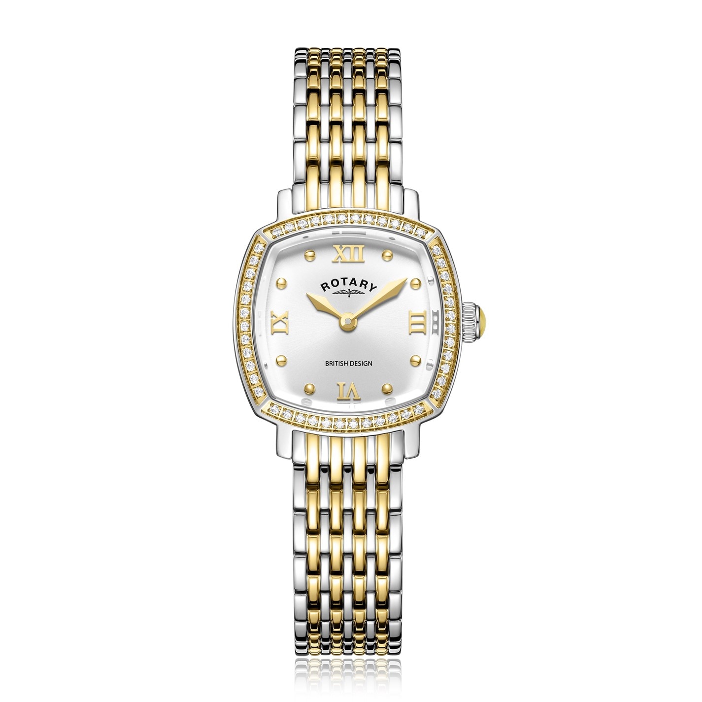 Hodinky Rotary Two Tone Gold 3580323