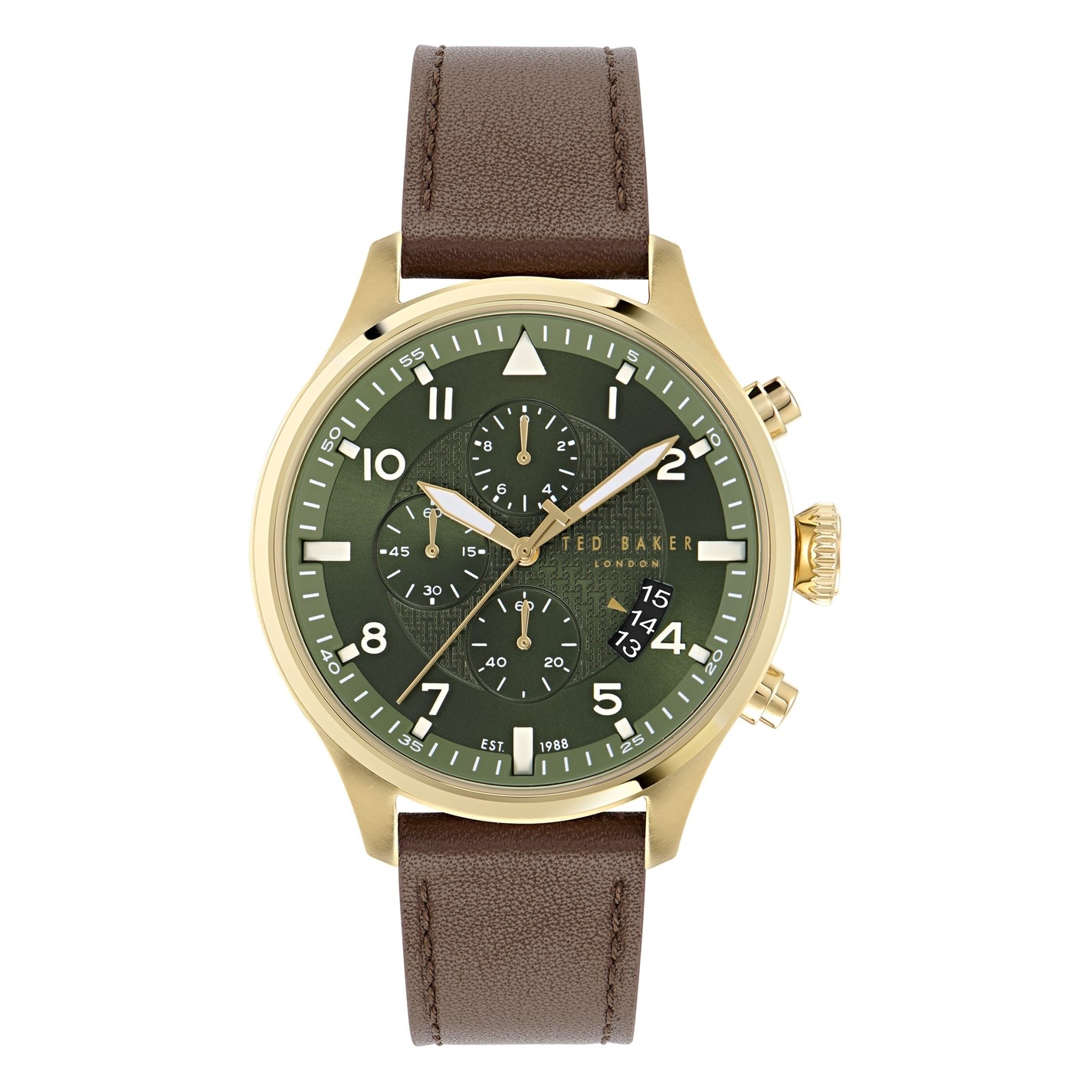Hodinky Ted Baker Brown 9365505
