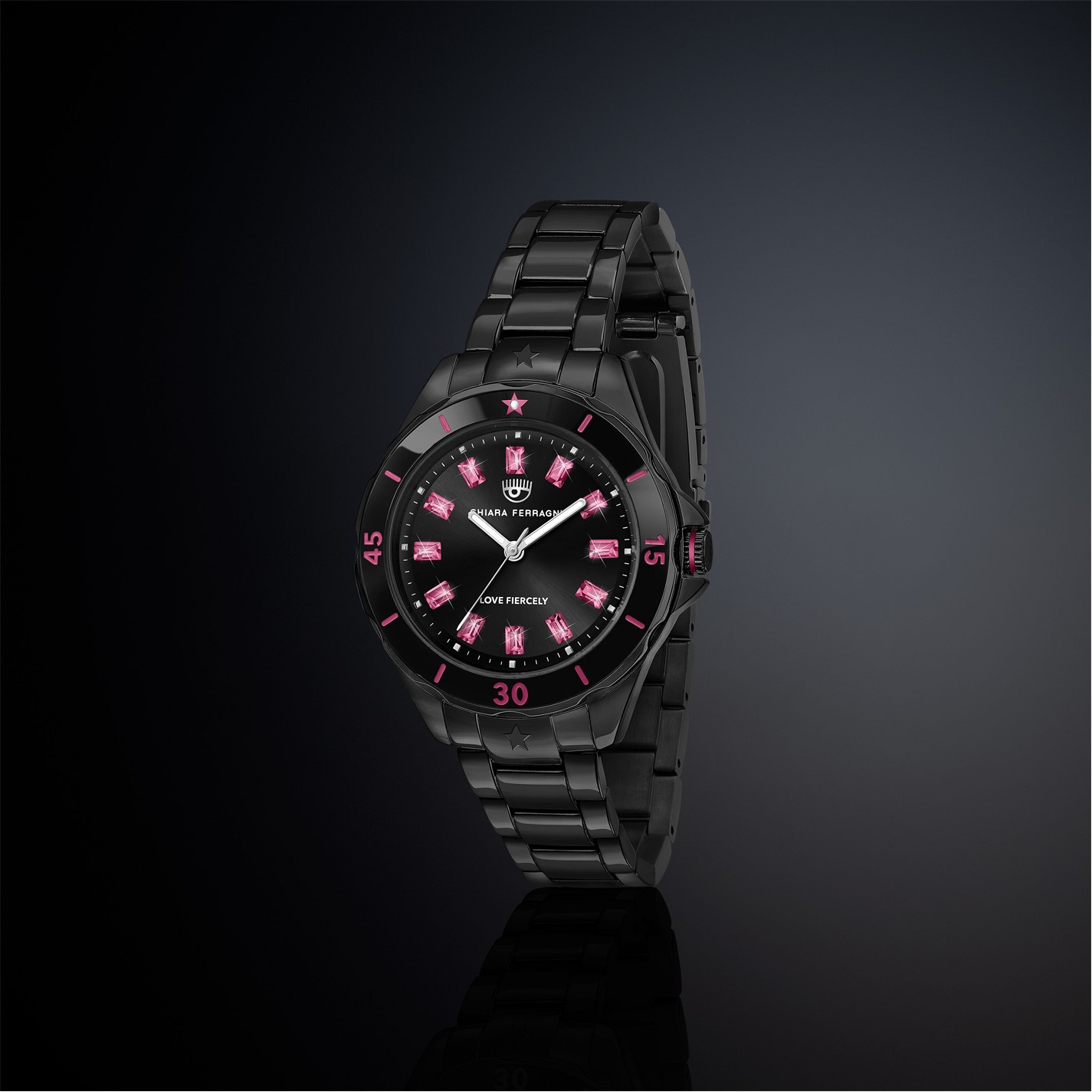Hodinky Chiara Ferragni Black 7155624