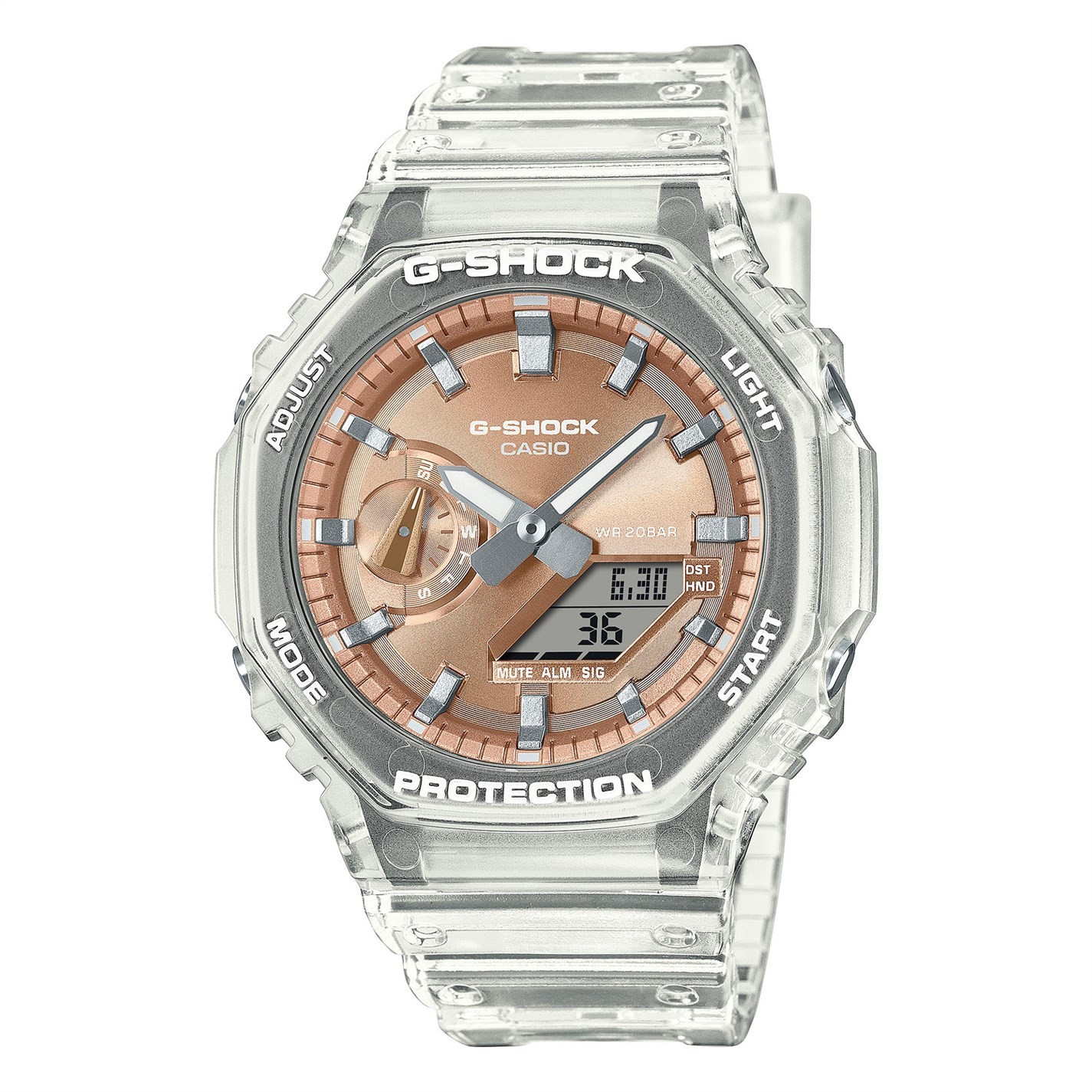 Hodinky G SHOCK White 3514378