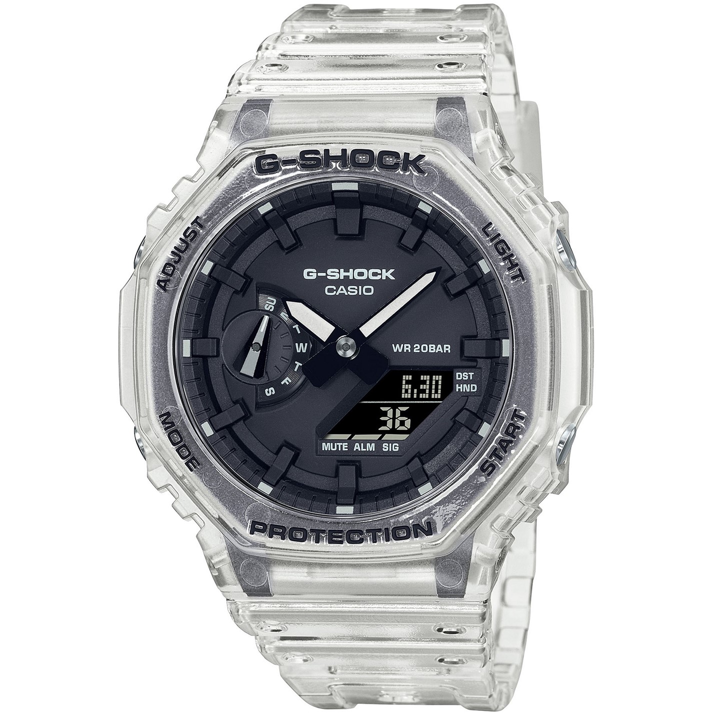 Hodinky G SHOCK LIFESTYLE Clear 2439959