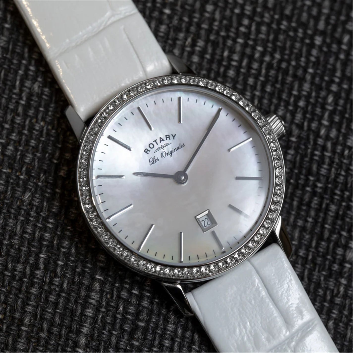 Hodinky Rotary White 6815068