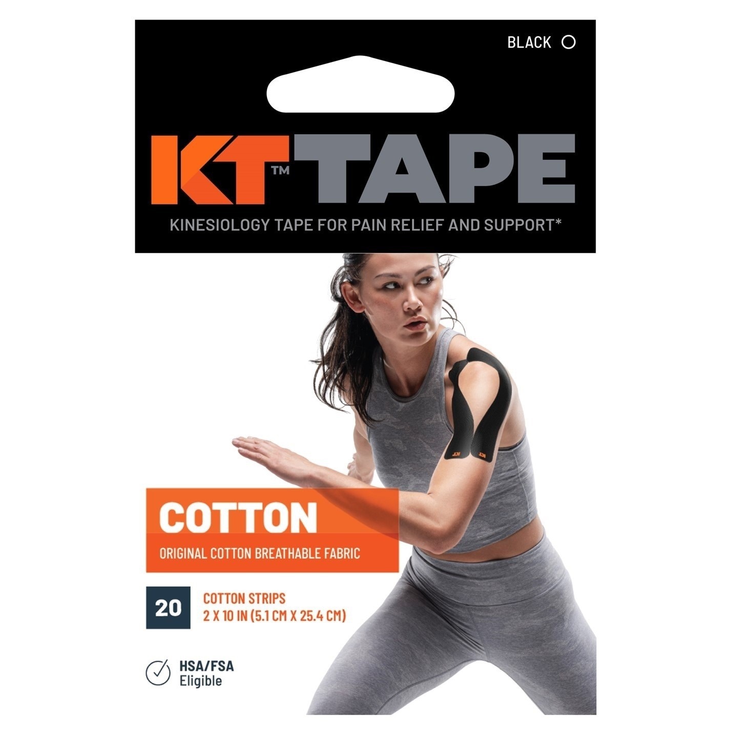 KT Tape Jet Black 6470038