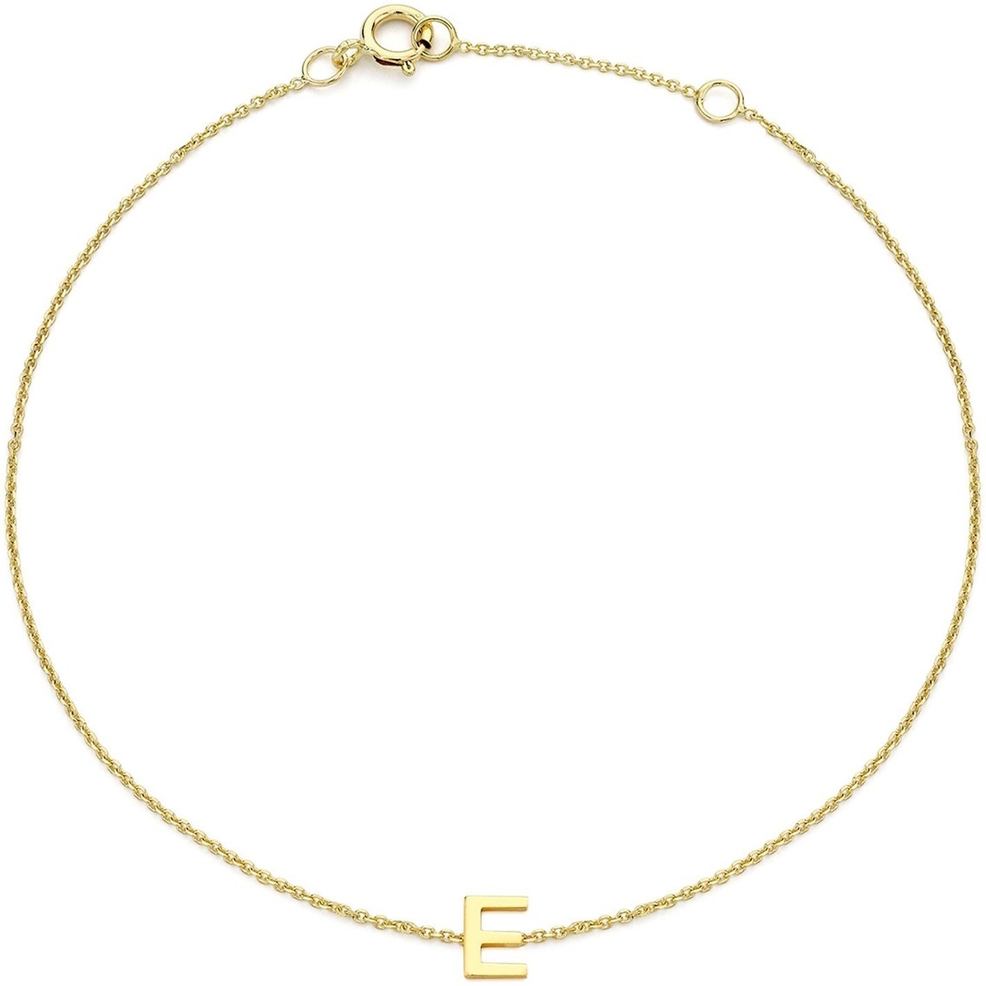 Be You 9ct Mini Initial Bracelet - 5