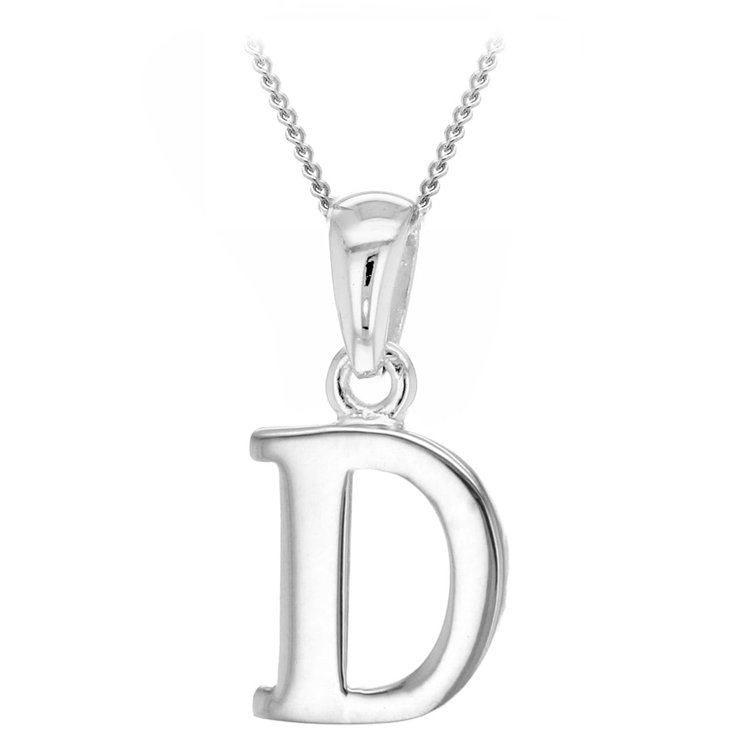 Be You Sterling Silver Initial Necklace - 4
