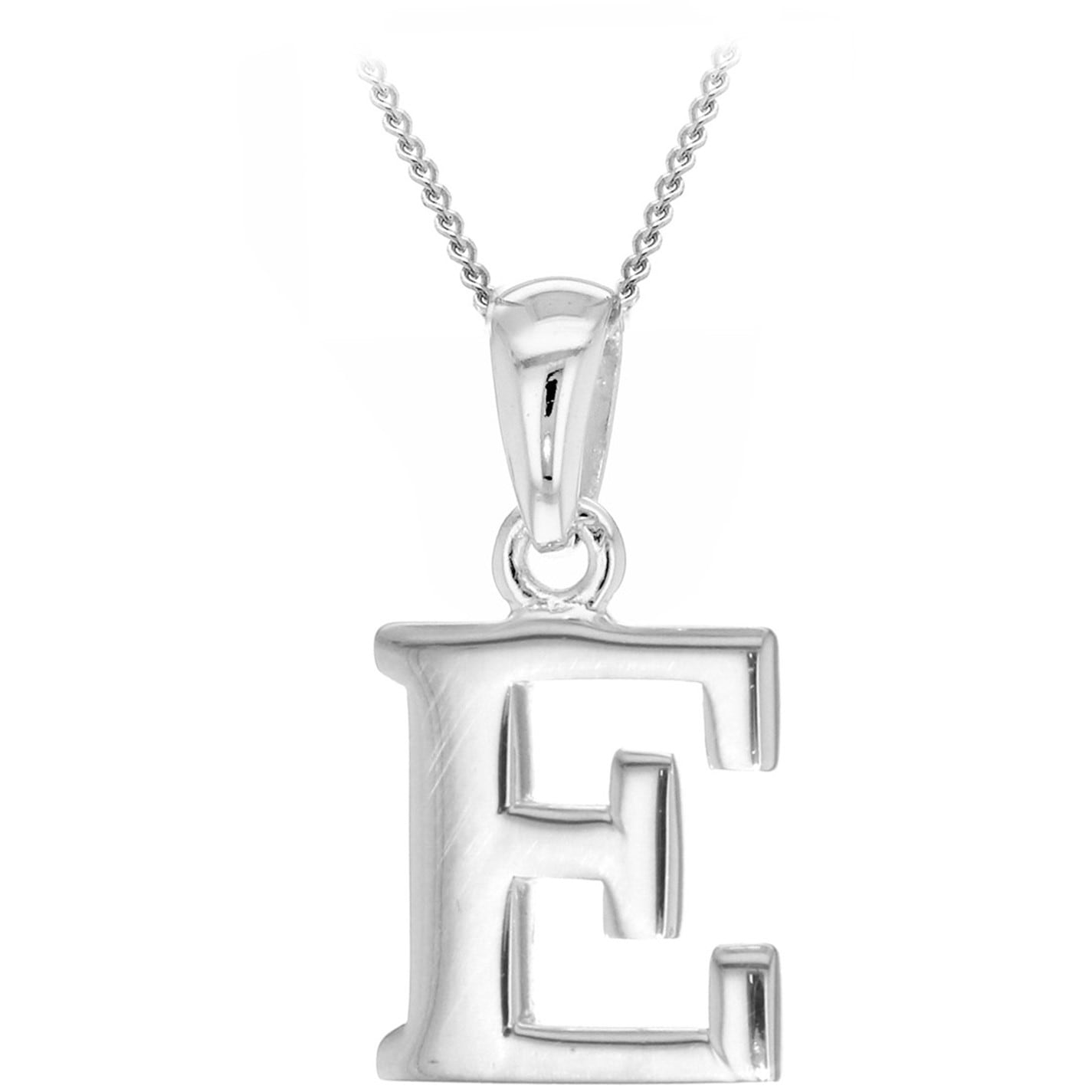 Be You Sterling Silver Initial Necklace - 5