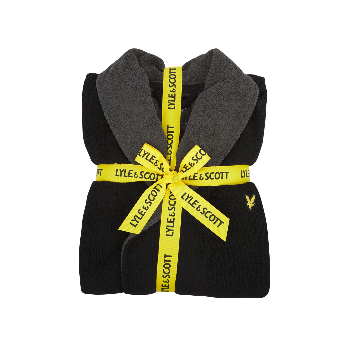 Lyle and Scott Contrast Trim Bath Robe - 3