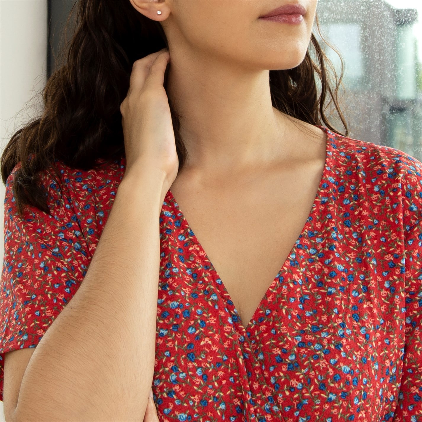 Be You Silver Round CZ Studs - 2