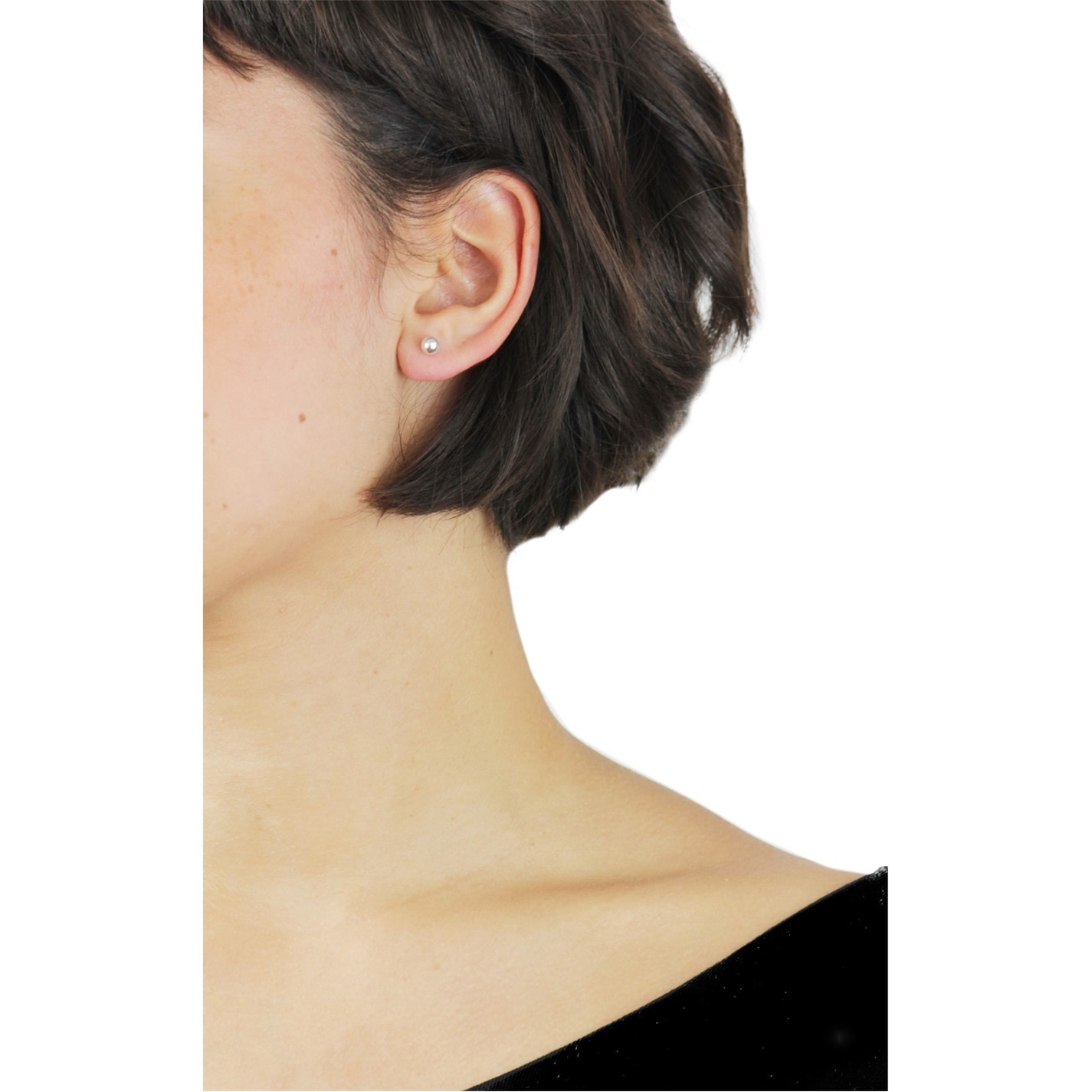 Be You Silver Ball Studs - 3