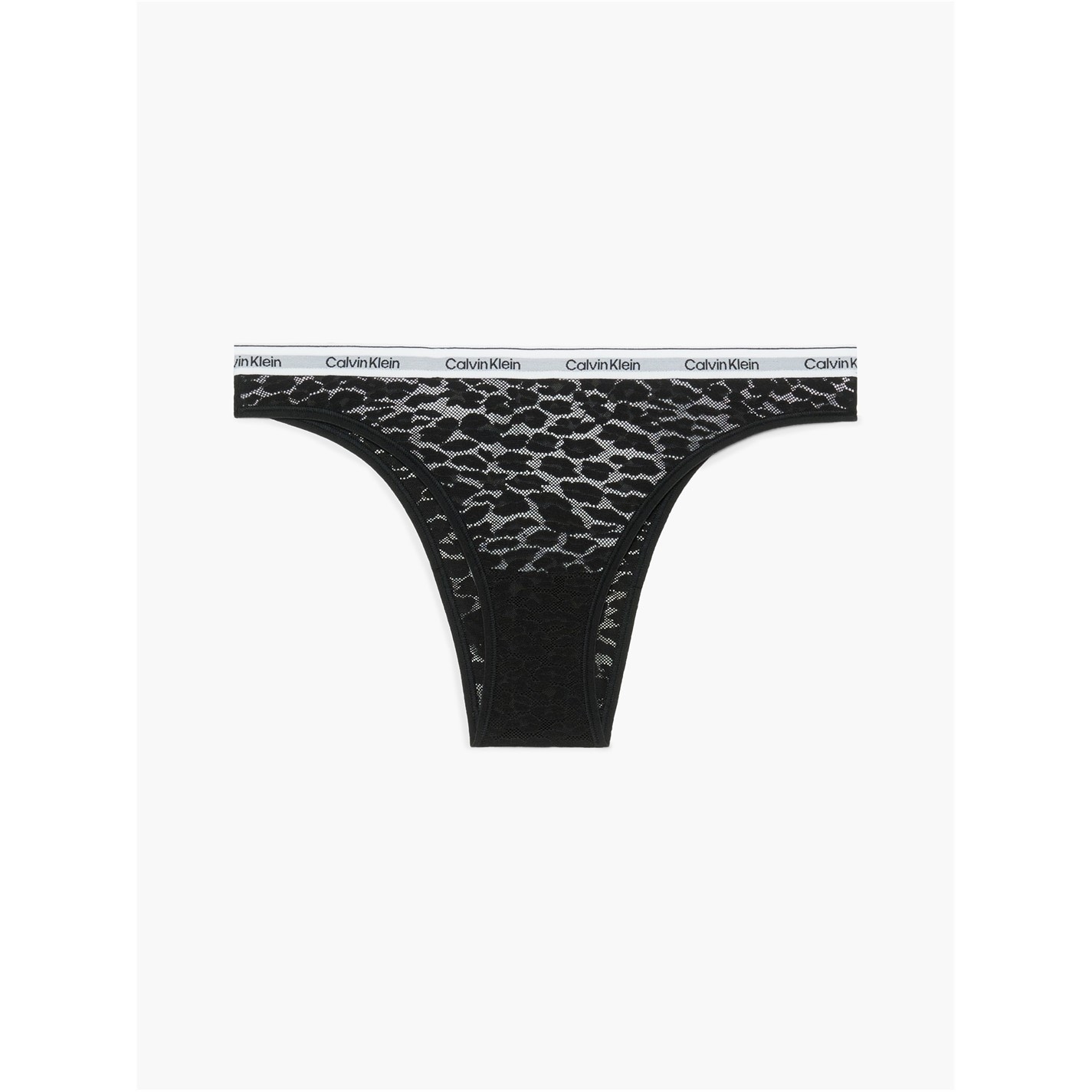 Calvin Klein Lace Brazilian Thong - 4
