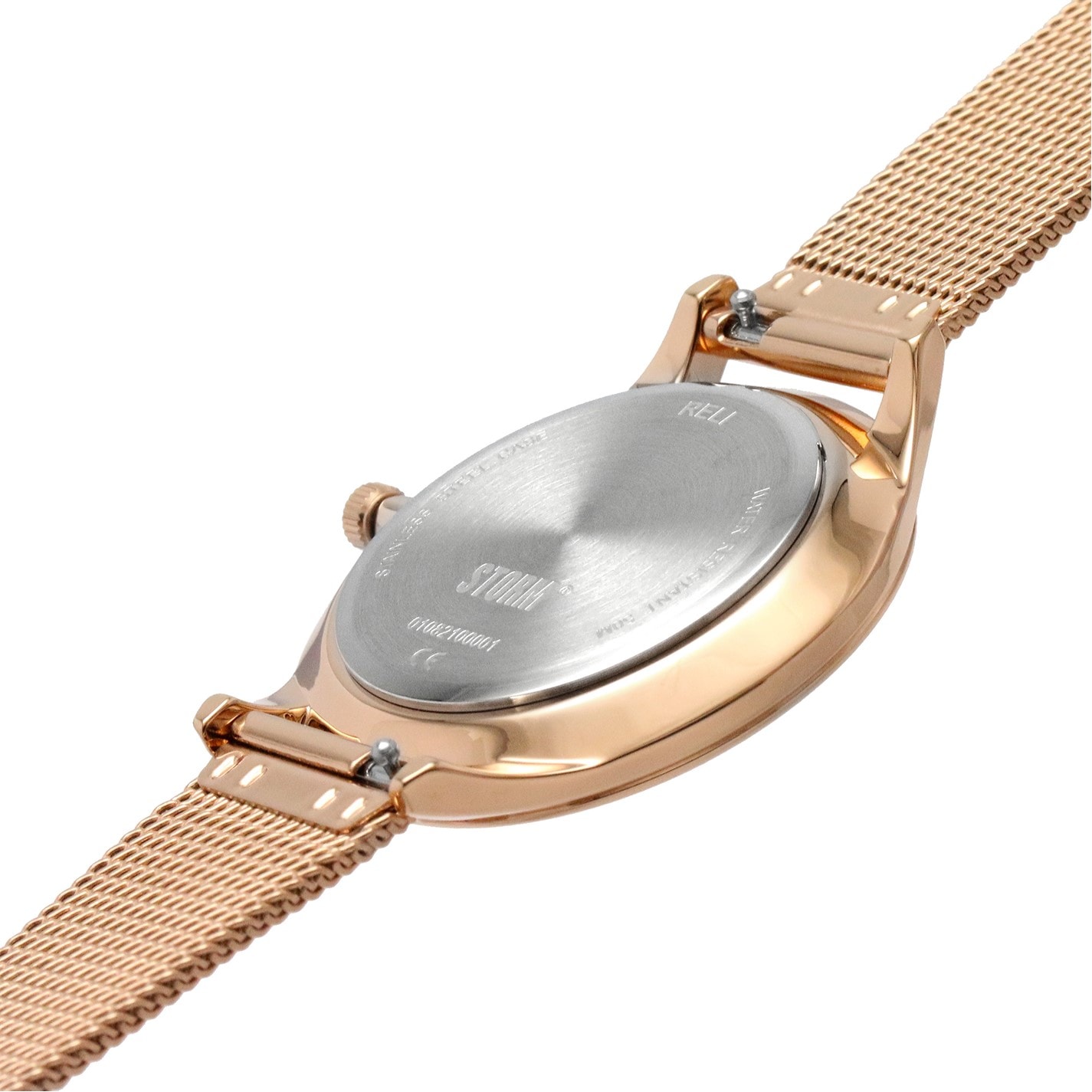 Storm Rose Gold Pink Stainless Steel Fashion Watch - 4