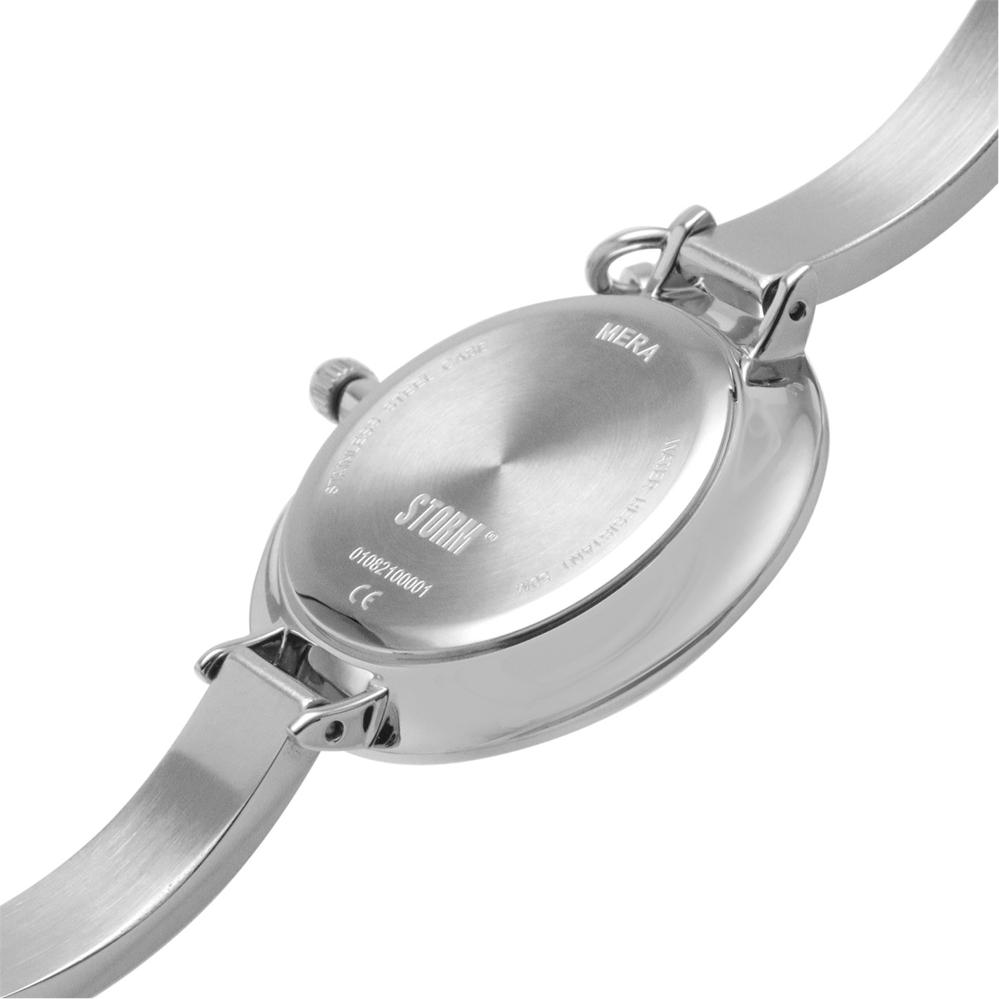 Storm Mera Silver Impatiens Pink Stainless Steel Watch - 3