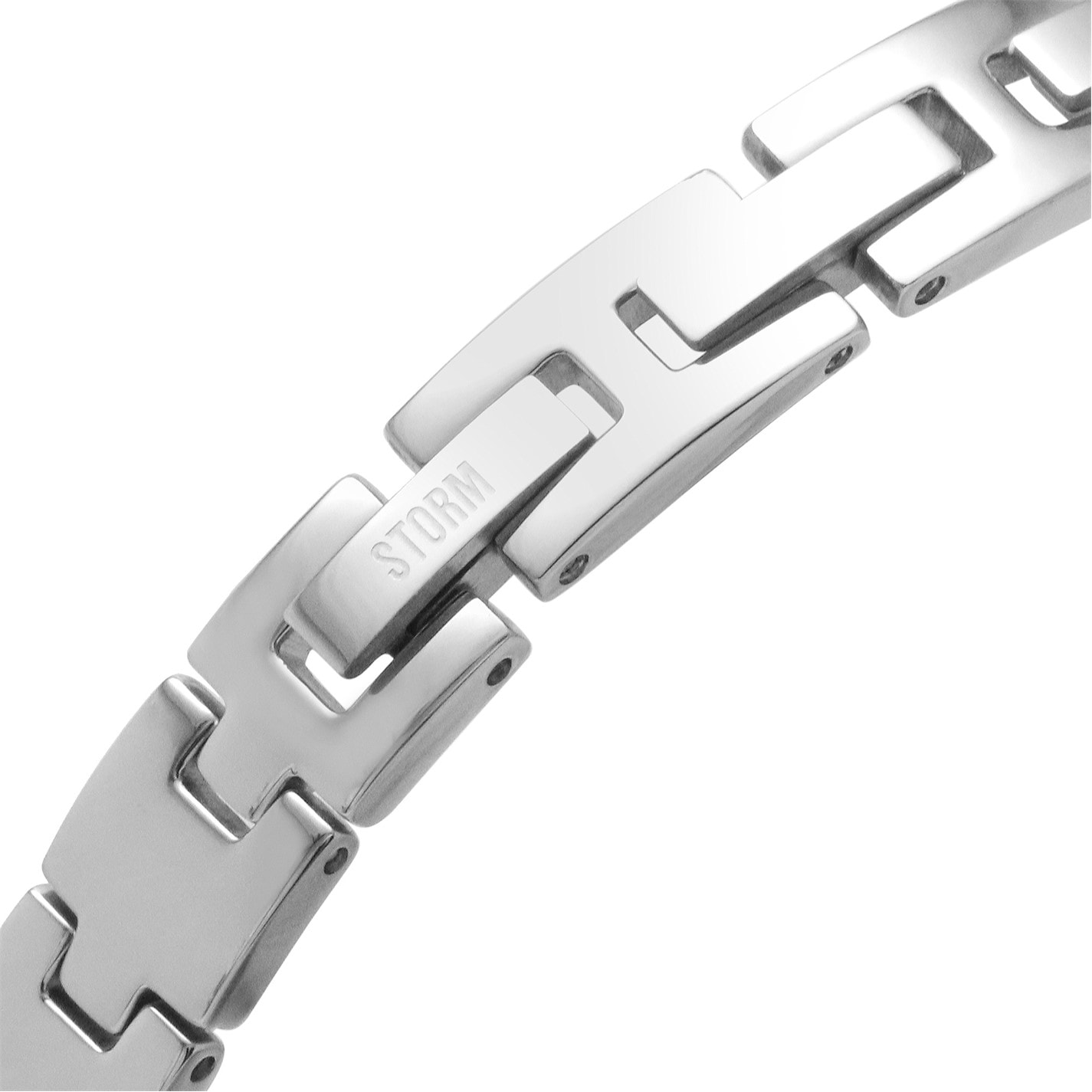 Storm Mera Silver Impatiens Pink Stainless Steel Watch - 4