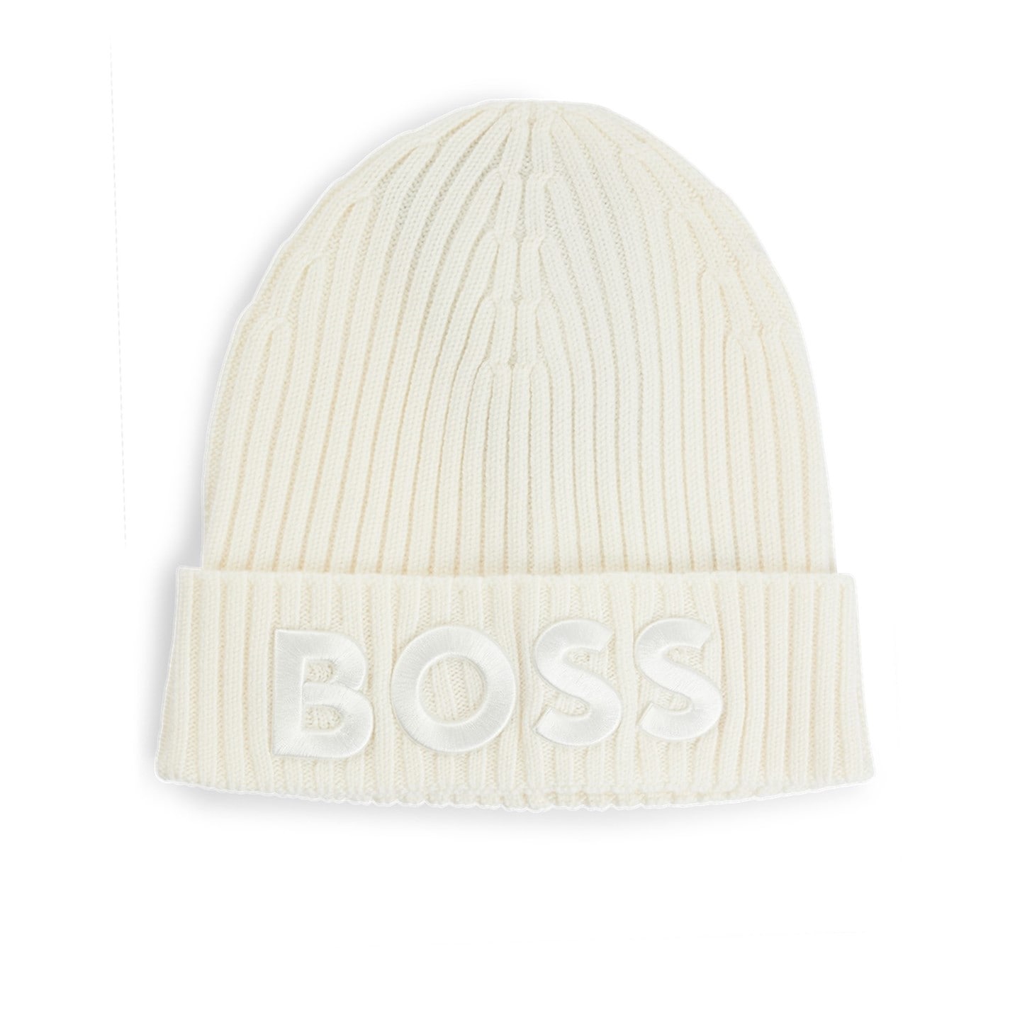 Čiapka BOSS Open White 9181872