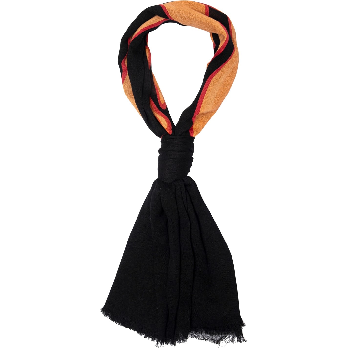 AllSaints Large Heart Logo Scarf - 3