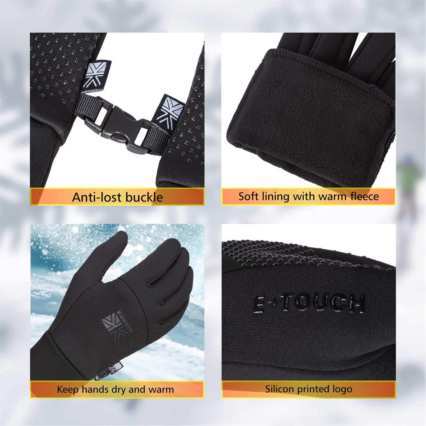 Karrimor Thermal Ladies Gloves - 5