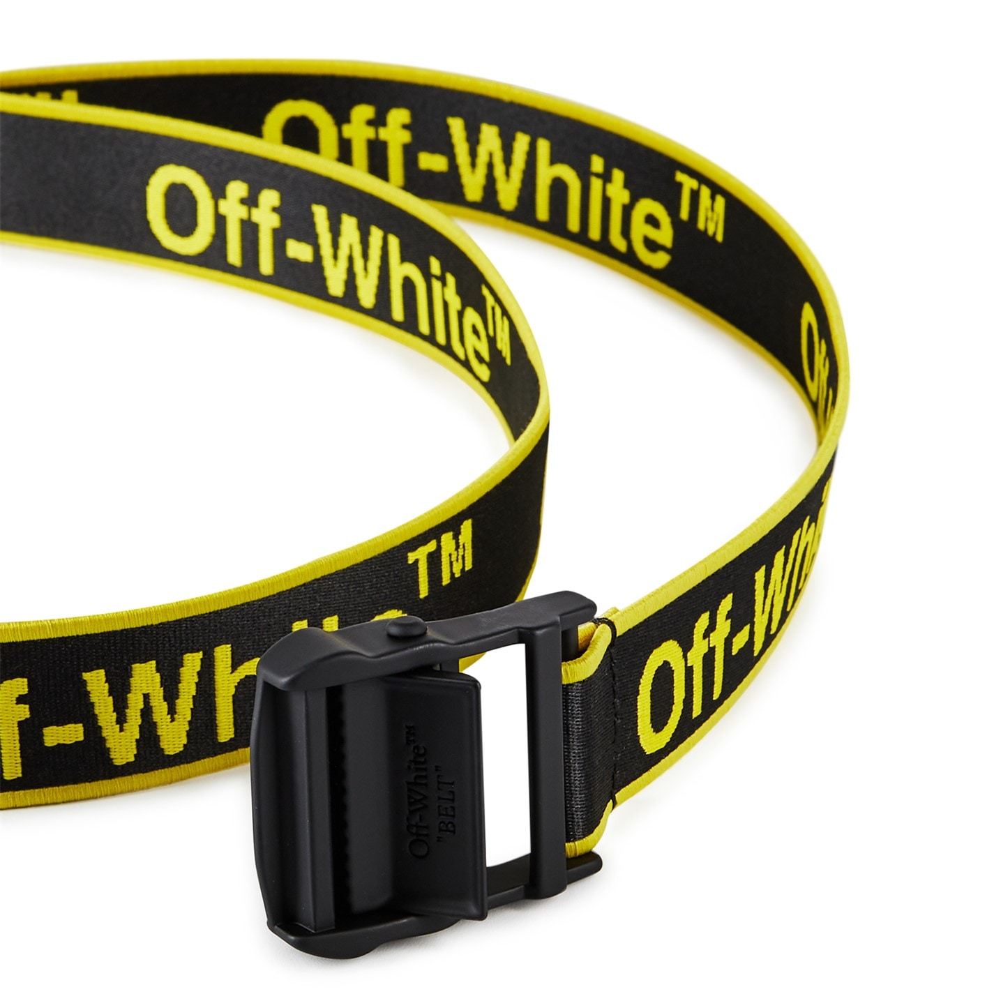 OFF WHITE Graphic Industrial Belt - 3