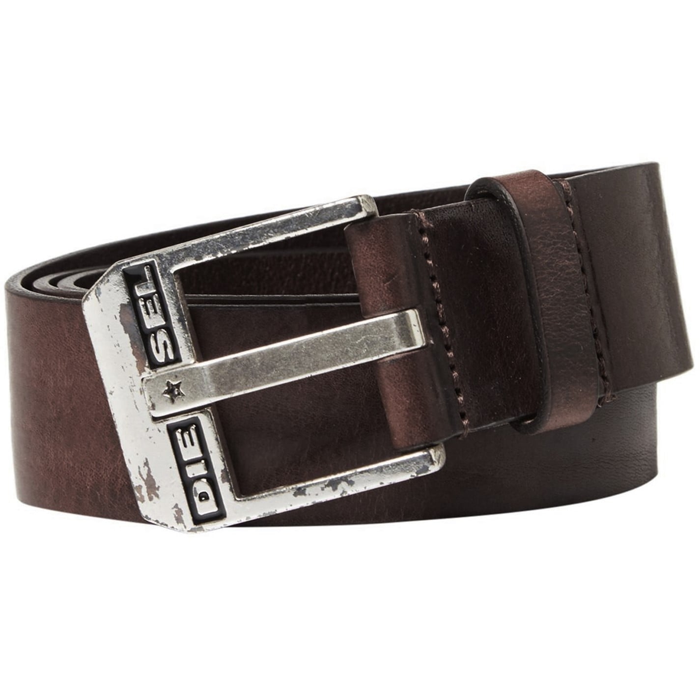 Diesel Bluestar Leather Belt - 3
