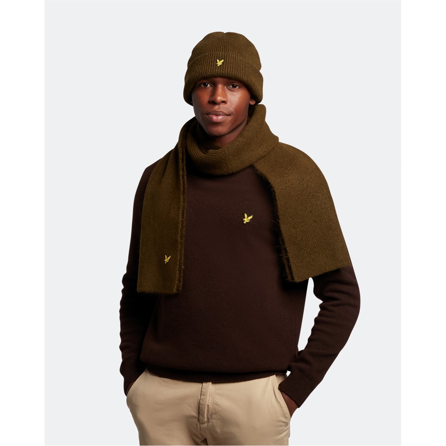 Lyle and Scott Olive 5208687