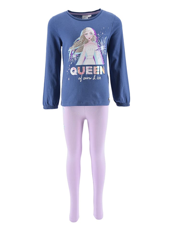 Tričko Disney Frozen Blau/ Lila 875427