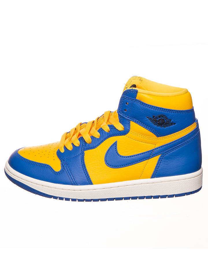 Tenisky Air Jordan Gelb/ Blau 2727009