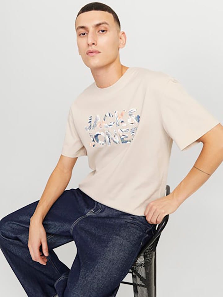 Jack & Jones Shirt in Beige - 4