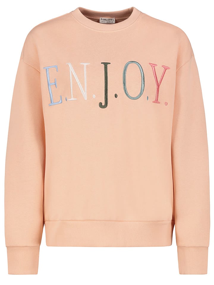 Sublevel Sweatshirt in Apricot - 1