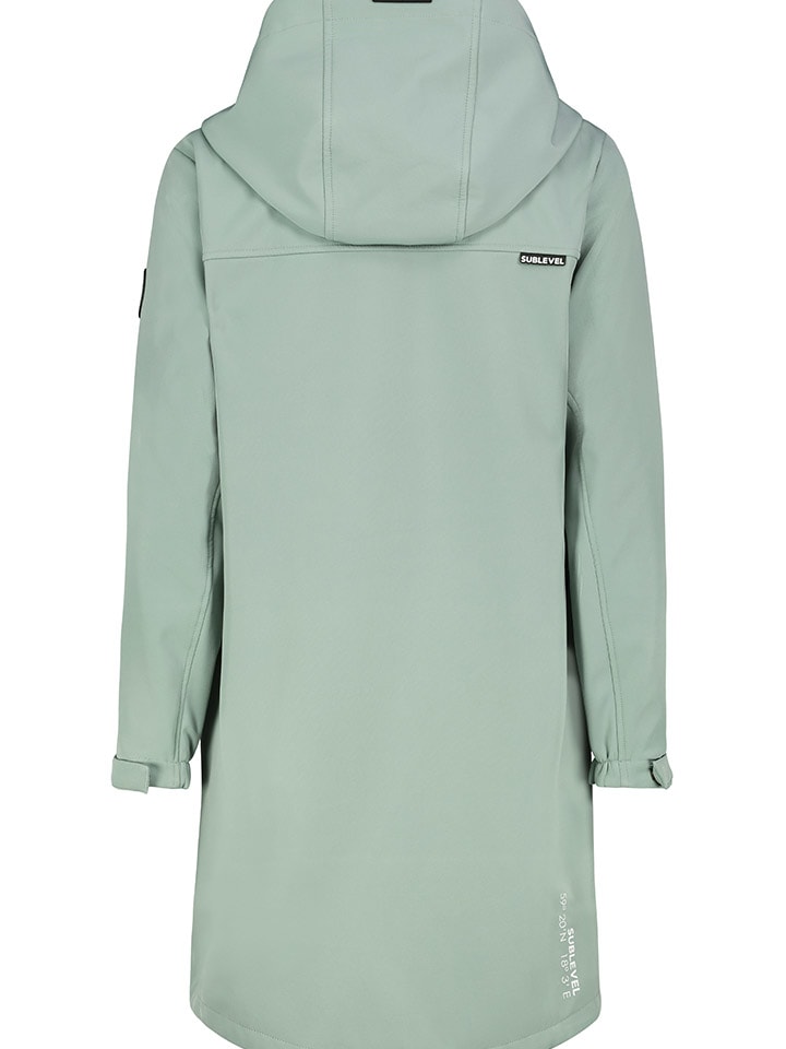 Sublevel Softshellmantel in Mint - 3