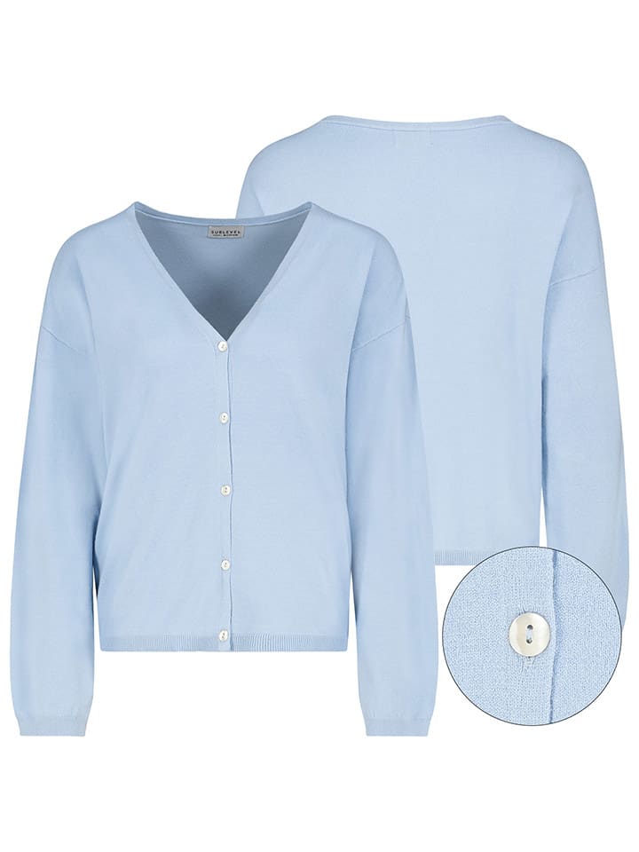 Sublevel Cardigan in Hellblau - 4