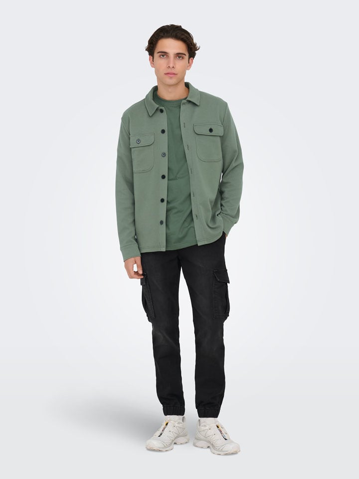 ONLY & SONS Hemd in Grau - 2