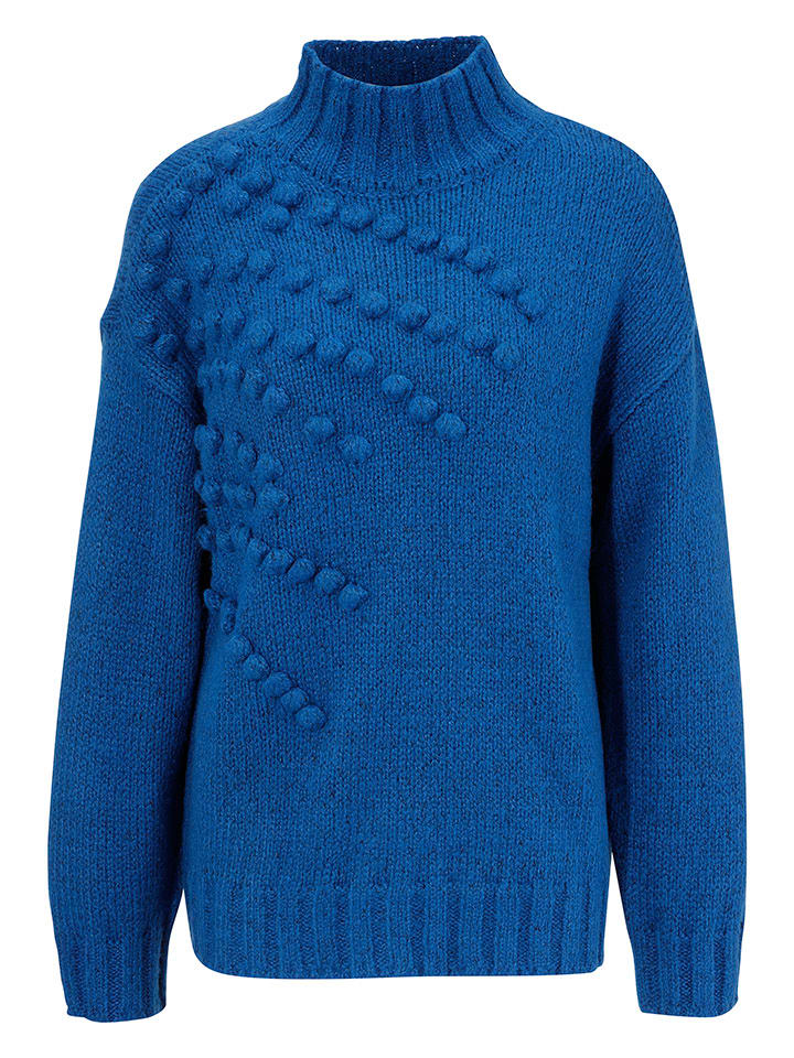 Aniston Pullover in Blau - 5
