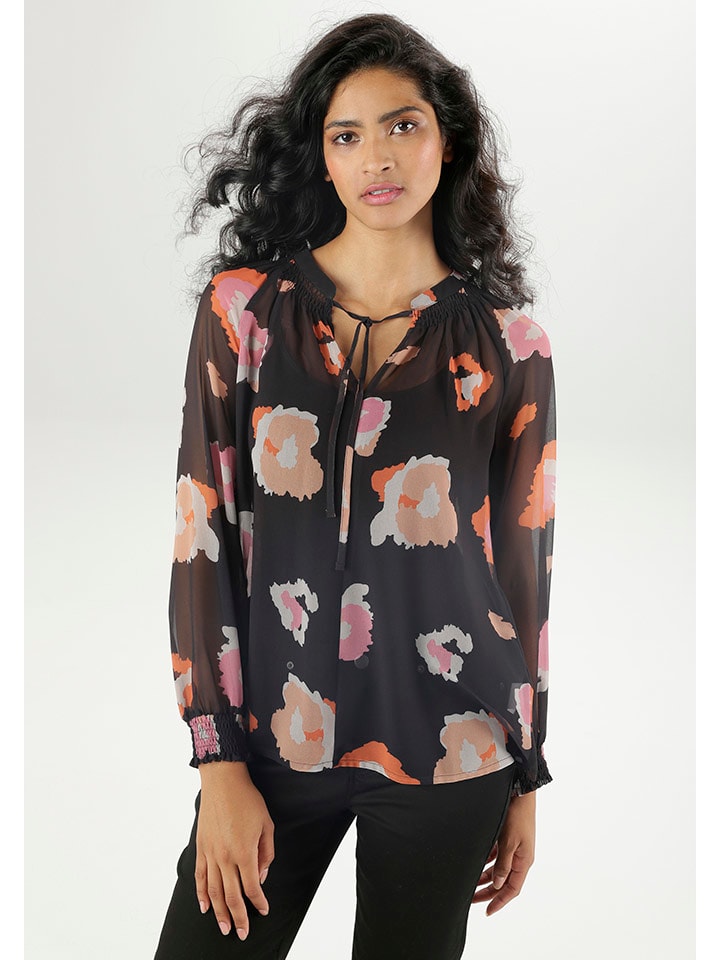 Aniston Bluse in Schwarz - 2