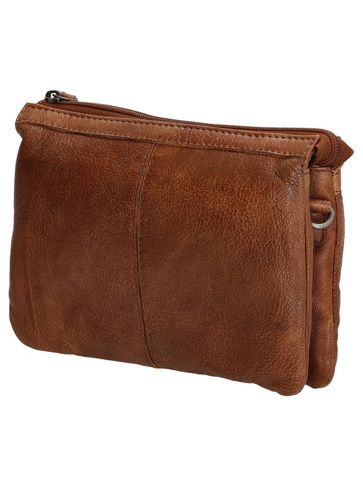 Beagles Umhängetasche "Maspalomas" in Hellbraun - (B)19 x (H)14 x (T)2 cm - 2