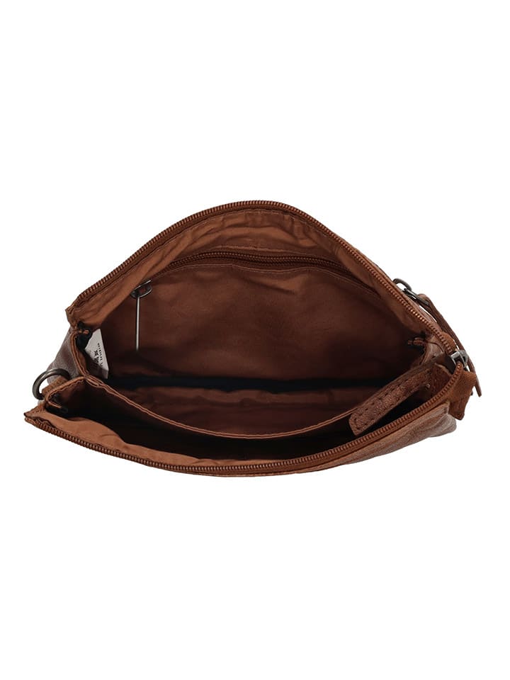 Beagles Umhängetasche "Maspalomas" in Hellbraun - (B)19 x (H)14 x (T)2 cm - 4