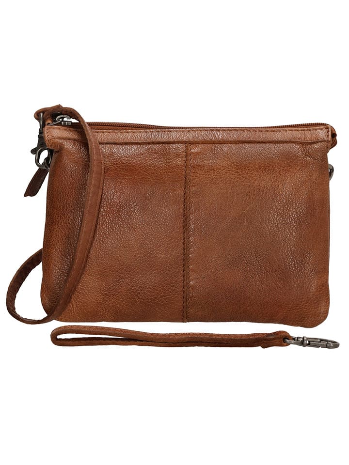 Beagles Umhängetasche "Maspalomas" in Hellbraun - (B)19 x (H)14 x (T)2 cm - 6